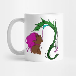 Copy of Elf drinking from a flower Mug